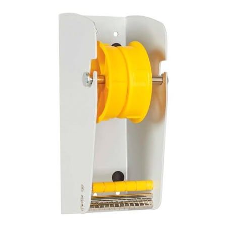 Global Industrial„¢ Manual Wall Mount Dispenser Up To 3 Width Labels, 9L X 5W X 3-3/4H